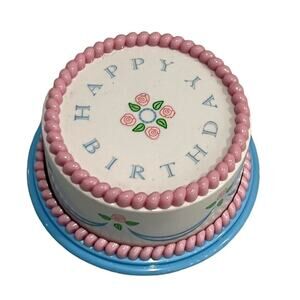 American Girl Bitty Baby HAPPY BIRTHDAY CAKE MUSIC BOX Non-Working Music Toy